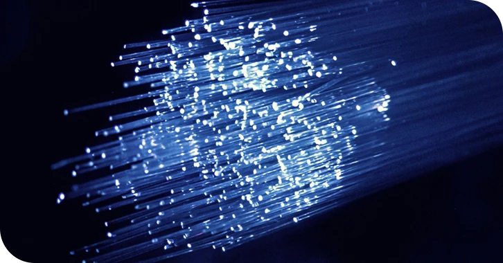 Conectividad a través de fibra óptica